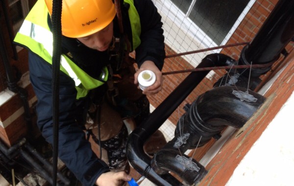 External plumbing – Kensington, London