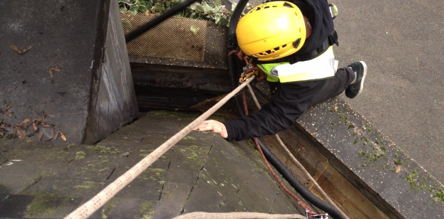 Gutter clean – South Kensington, London