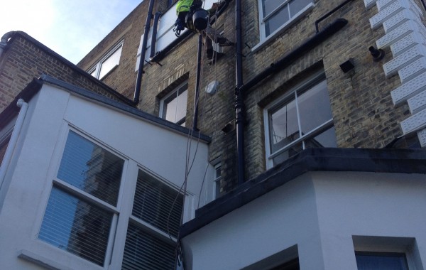 Down pipe repair – London