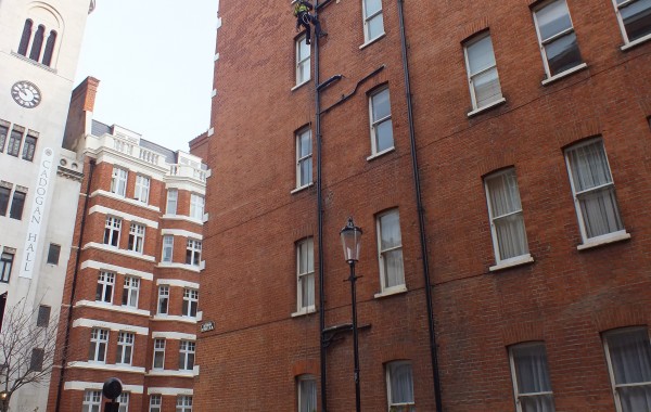 Down pipe repair – Kensington, London